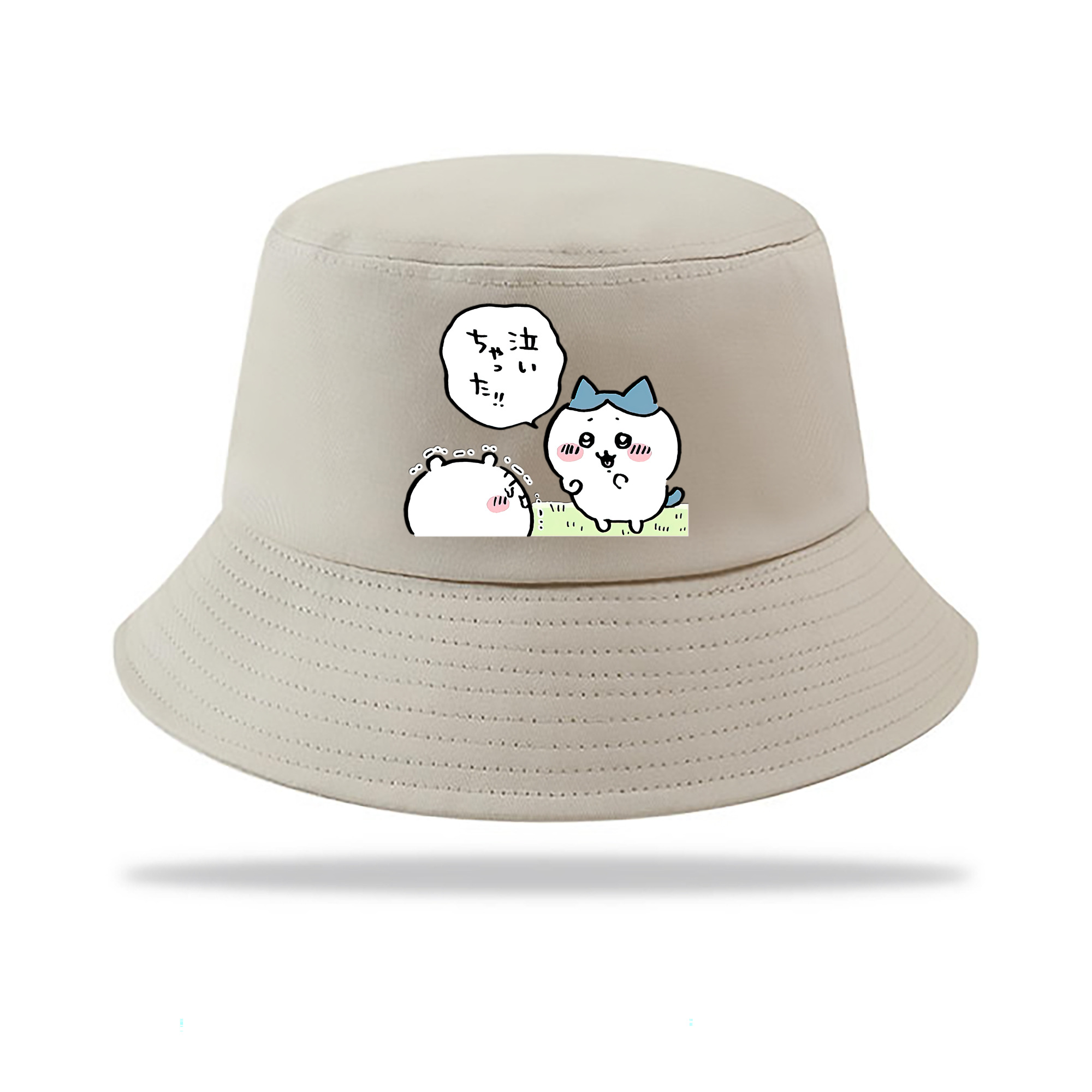 （画像用） ちいかわ ハチワレ Chii-kawa hachiware アウトドア日除けバケットハット